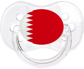 Bahrain Bandera Clásica Transparente Cereza Lollipop