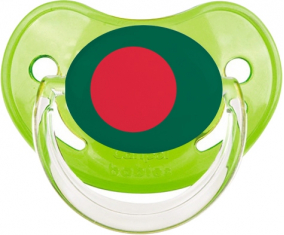 Bandera de Bangladesh Clásica Piruleta Fisiológica Verde