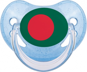 Bandera de Bangladesh azul lentejuelas Piruleta Fisiológica