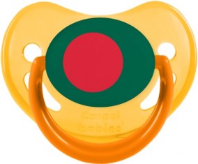 Bandera de Bangladesh Piruleta Fisiológica Fosforescente Amarillo