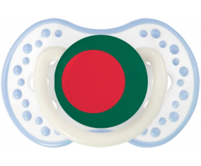 Bandera de Bangladesh lovi dynamic clásico de cian blanco