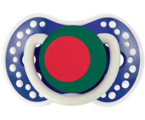 Bandera de Bangladesh lovi dynamic azul marino fosforescente