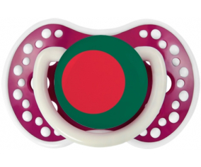 Bandera de Bangladesh Lollipop lovi dynamic Fucsia Fosforescente