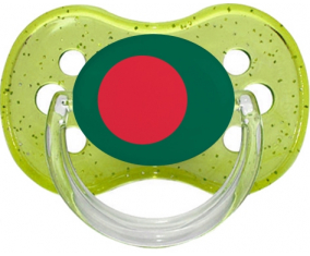 Bandera de Bangladesh verde cereza brillante piruleta