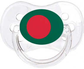 Bangladesh Bandera Clásica Transparente Cereza Lollipop