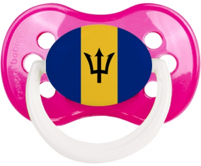 Bandera de Barbados Anatómica Lollipop Classic Dark Rose