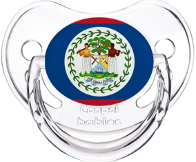 Bandera Belice Clásica Transparente Piruleta Fisiológica