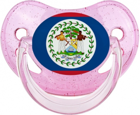 Bandera Belice Physiological Lollipop Rosa lentejuelas