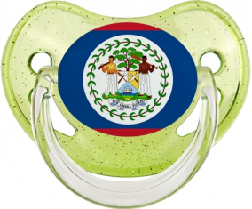 Bandera Belice Lentejuelas Verdes Piruleta Fisiológica