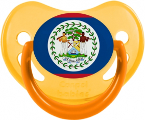 Bandera Belice Piruleta Fisiológica Fosforescente Amarillo