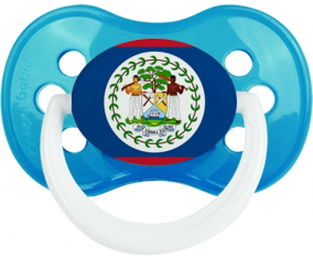 Clásico cian anatómico de bandera tetina de Belice