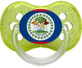 Bandera Belice Cereza Lollipop Verde lentejuelas