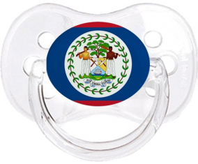 Bandera Belice Clásico Transparente Cereza Lollipop