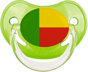 Bandera Benin Clásica Piruleta Fisiológica Verde