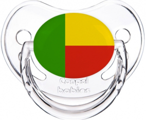 Bandera Benin Clásica Transparente Piruleta Fisiológica