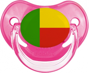 Bandera Benin Physiological Lollipop Rosa Clásica