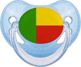 Benin Bandera Azul Lentejuelas Physiological Lollipop