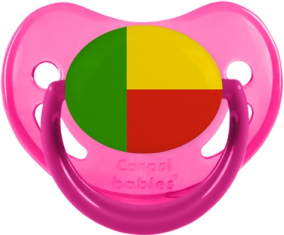 Bandera Benin Physiological Lollipop Fosforescente Rosa