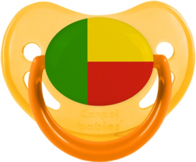 Bandera Benin Physiological Lollipop Fosforescente Amarillo