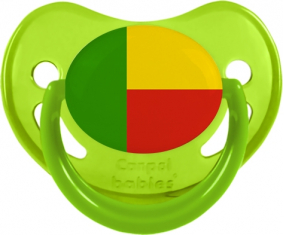Bandera Benin Physiological Lollipop Fosforescente Verde