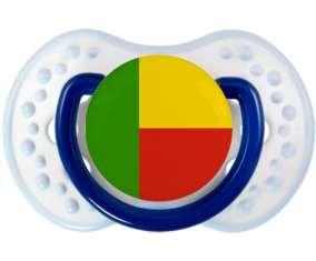 Benin Flag Lollipop lovi dynamic clásico azul marino-blanco