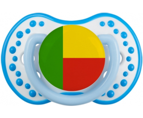 Benin Flag lovi dynamic fosforescente blanco-azul