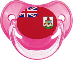 Bandera de las Bermudas Tetin Fisiológica Rosa Clásica