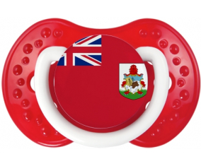 Bandera de las Bermudas Sucete lovi dynamic clásico blanco-rojo