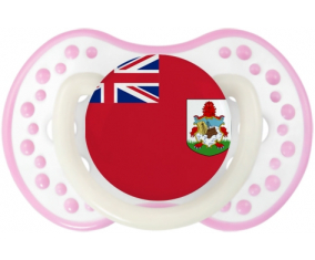 Suceto de bandera de las Bermudas lovi dynamic blanco rosa fosforescente