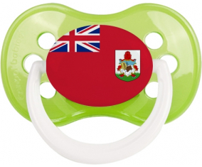 Bandera de las Bermudas Sucete Anatómico Clásico Verde