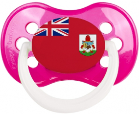Bandera de las Bermudas sucete anatómico clásico rosa oscura