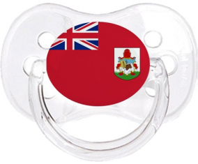 Bandera de bermudas chupa cereza transparente clásica