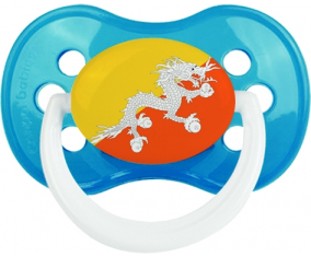Bandera de Bután Clásica Cian Anatómica Lollipop