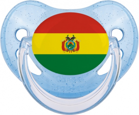 Bandera de Bolivia Azul Lentejuelas Piruleta Fisiológica