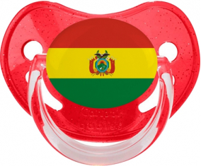 Bandera de Bolivia Rojo Physiological Sequined Lollipop