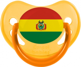 Bandera Bolivia Piruleta Fisiológica Fosforescente Amarillo