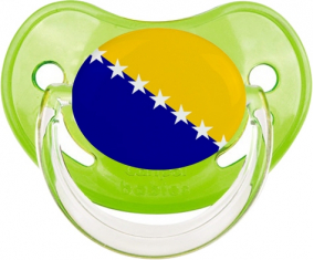 Bandera Bosnia y Herzegovina Clásico Verde Fisiológico Tetin