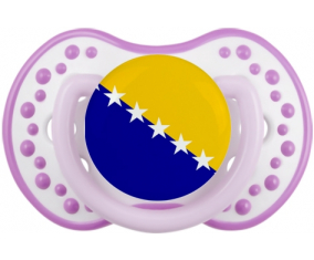 Bandera Bosnia y Herzegovina Sucete lovi dynamic Clásico White-Mauve
