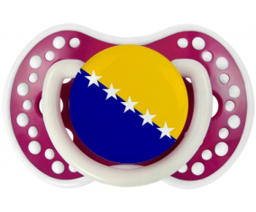 Bandera Bosnia y Herzegovina Sucete lovi dynamic Fucsia Fosforescente