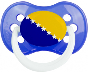 Bandera Bosnia y Herzegovina Sucete Anatómico Clásico Azul