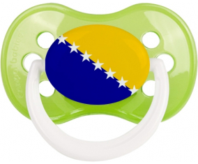 Bandera Bosnia y Herzegovina Dragón Anatómico Clásico Verde
