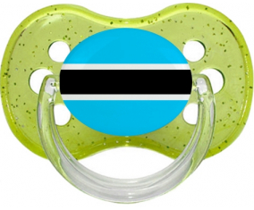 Bostwana Bandera Verde Lentejuelas Lollipop