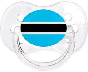 Bandera Bostwana Clásico Transparente Cereza Lollipop