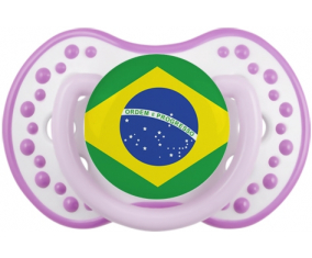 Bandera Brasil Lollipop lovi dynamic Clásico White-Mauve