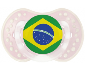 Bandera Brasil Lollipop lovi dynamic clásico retro-rosa-tierno