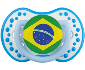 Bandera de Brasil lovi dynamic fosforescente blanco-azul