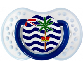 Bandera territorio británico del Océano Índico Sucete lovi dynamic clásico azul marino-blanco-azul