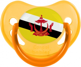 Bandera Brunei Darussalam Sucete Fisiológico Fosforescente Amarillo