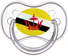 Brunei Darussalam Clásico Bandera Piruleta Transparente
