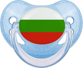 Bandera de Bulgaria Azul Lentejuelas Piruleta Fisiológica